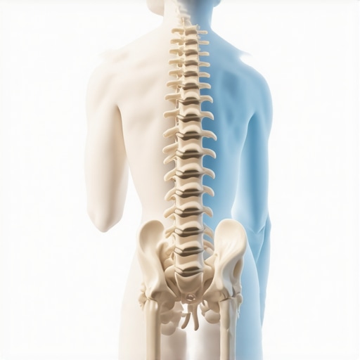 Long-term Spinal Health and Posture Healthy spine aligned with good posture, representing sustained chiropractic benefits.