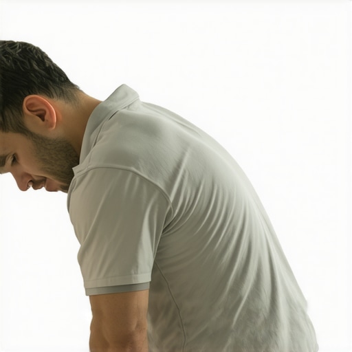 Neuroplasticity exercises for back health Person engaging in neuroplasticity training for spinal resilience