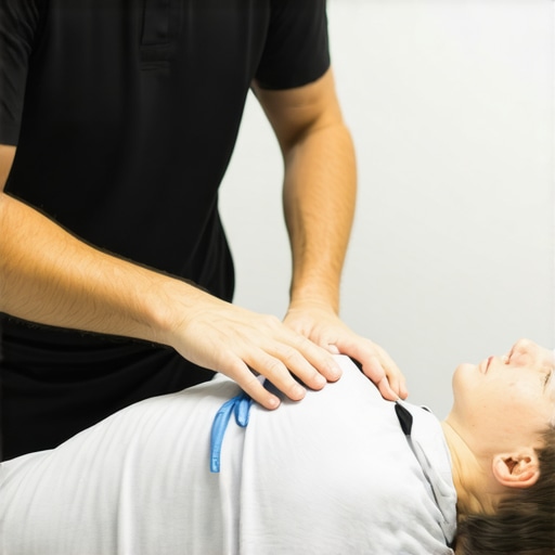Chiropractic Adjustment for Better Posture Chiropractor adjusting patient's spine to improve posture