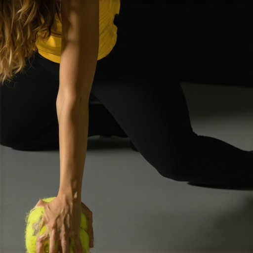 How to Use a Tennis Ball to Release Tight Glute Muscles