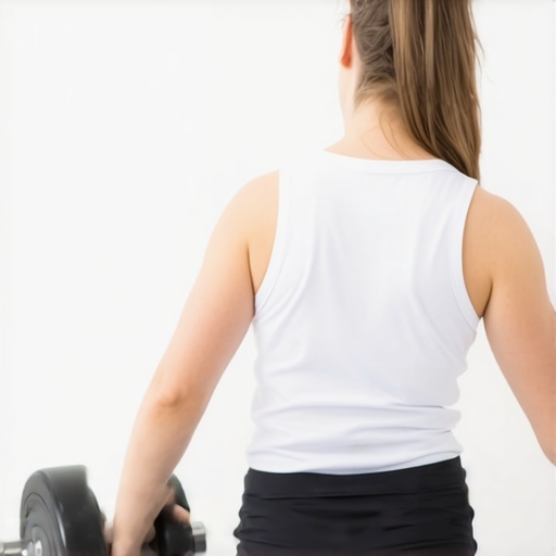 Effective Foam Rolling for Back Mobility Person rolling their upper back with a foam roller to improve posture and flexibility.