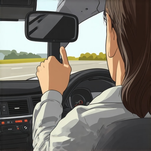 How to Adjust Your Car Mirror to Save Your Posture