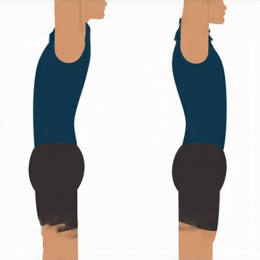 Neck mobility exercises for tension relief. A diagram showing slow neck movements for tension release.