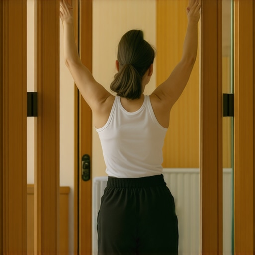 The Doorway Stretch That Fixes Rounded Shoulders in 2 Minutes