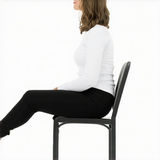The One Leg Position That Tilts Your Pelvis While You Sit