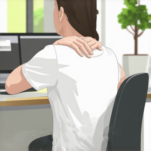 The Simple Scapular Squeeze That Fixes Mid-Back Tension at Your Desk