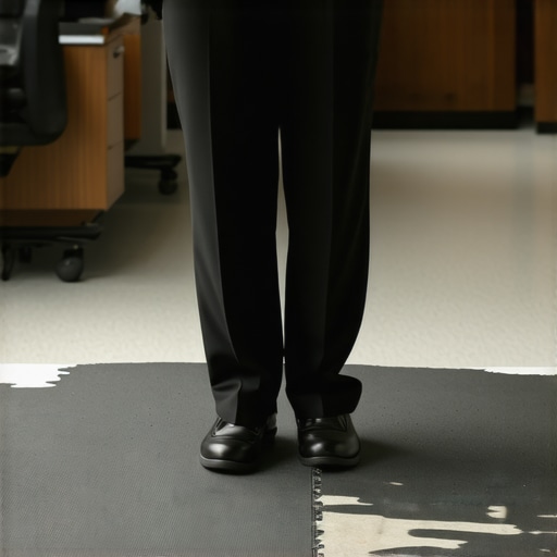 Why your office floor mat might be hurting your hips