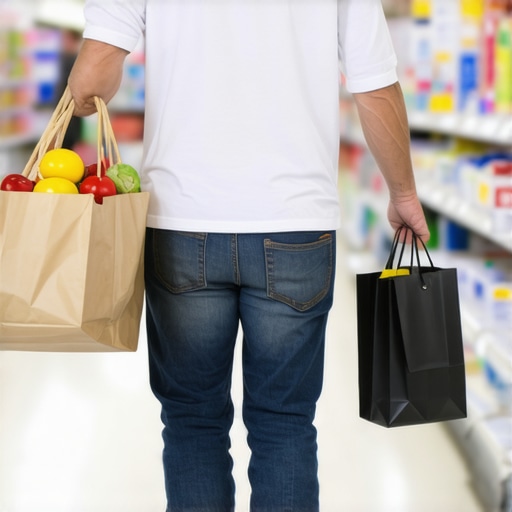 How to Carry Your Grocery Bags to Protect Your Lumbar Spine