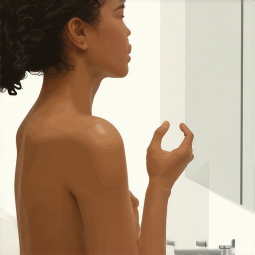 How to Fix Your Posture While Washing Your Face