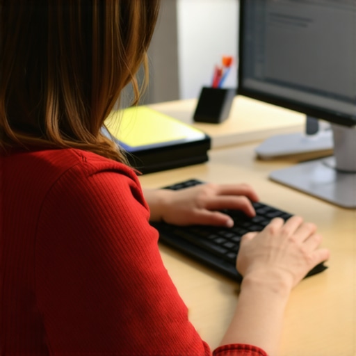How to Stop Your Chin from Drifting Forward While You Type