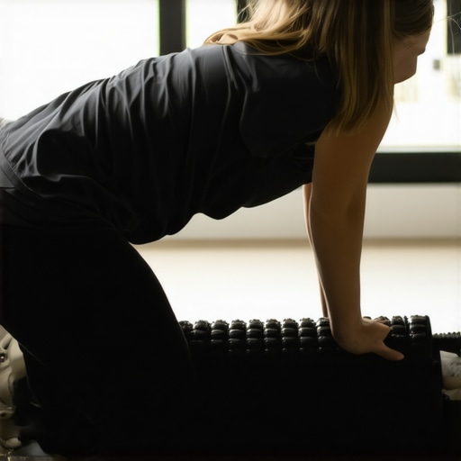 How to use a foam roller without bruising your spine