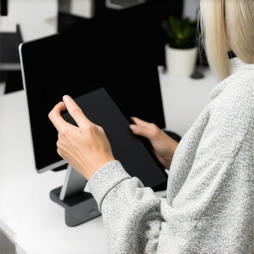 The Ergonomic Way to Use Your Tablet Without Tech Neck