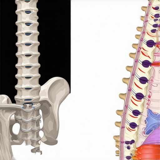 Abdominal Bracing vs Hollowing Comparison Diagram showing how core hollowing puts pressure on the spine compared to healthy bracing.