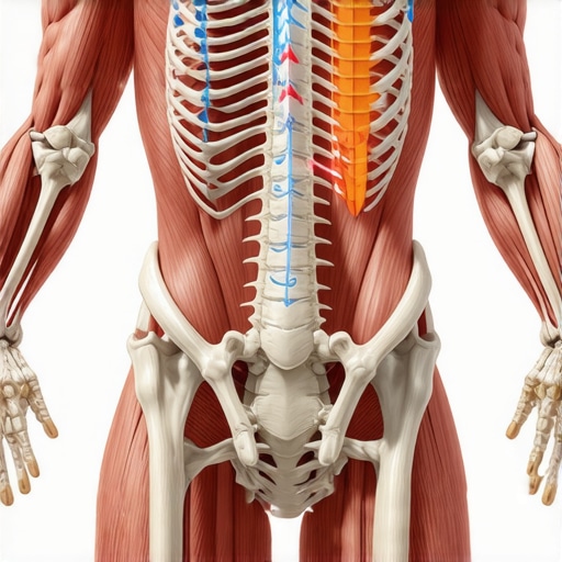 Diagram of how a tilted pelvis creates false hamstring tightness and neurological tension.