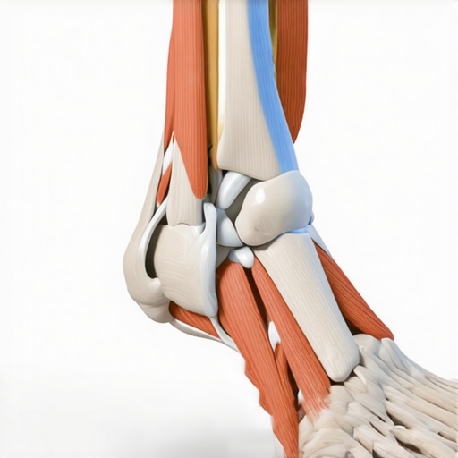Diagram showing how foot arch issues affect IT band tension and hip stability.