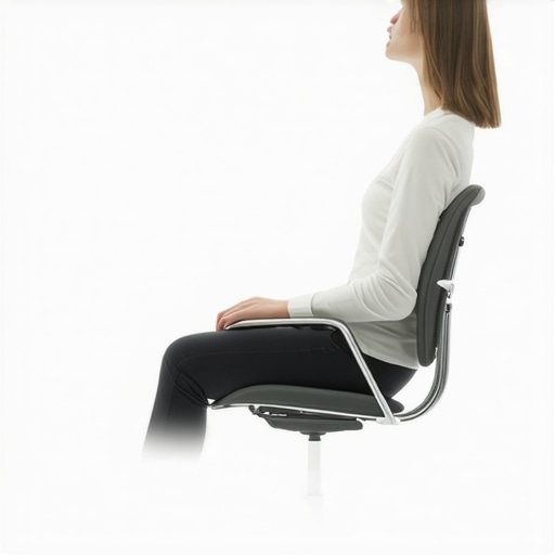 A demonstration of dynamic sitting posture versus rigid static posture for back health