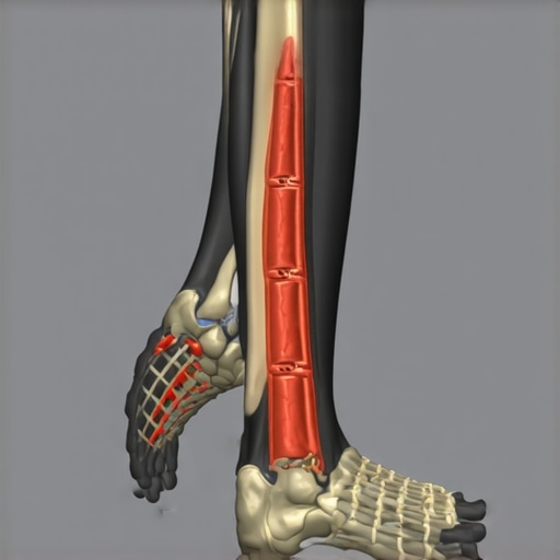 Diagram showing how foot instability creates lower back tension