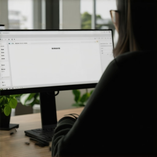 How to Adjust Your Monitor Height to Stop Peering Down