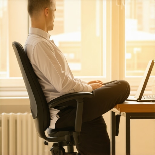 The Seated Hip Stretch That Saves You from Afternoon Slump Pain