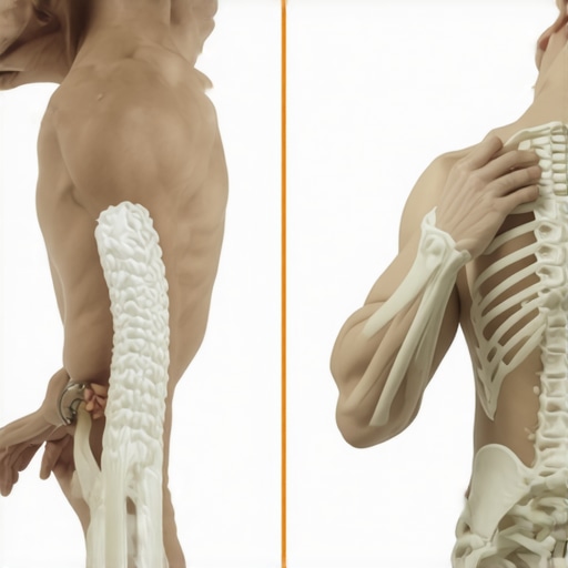 Diagram comparing incorrect core engagement versus healthy diaphragmatic breathing and posture.